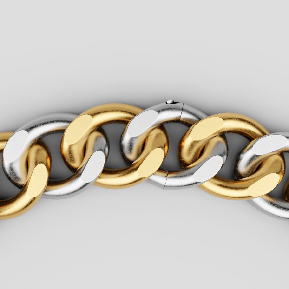 Chain Necklace 3D model_1