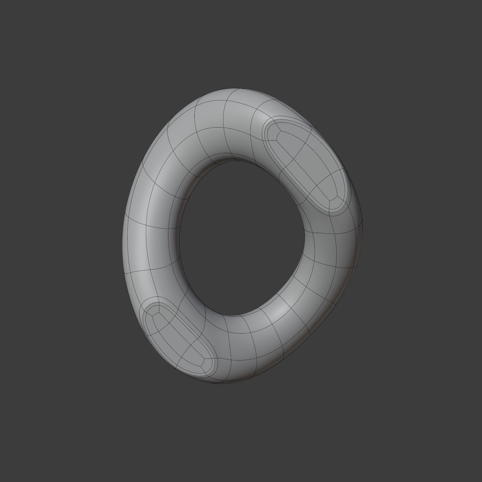 Chain Necklace 3D model_14