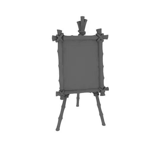 Frame painting 3D model