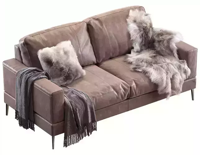 Capri sofa 183 cm 2 3D model