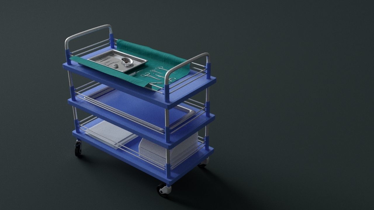 Surgical Instruments - Medical Equipment Collection 3D model_3