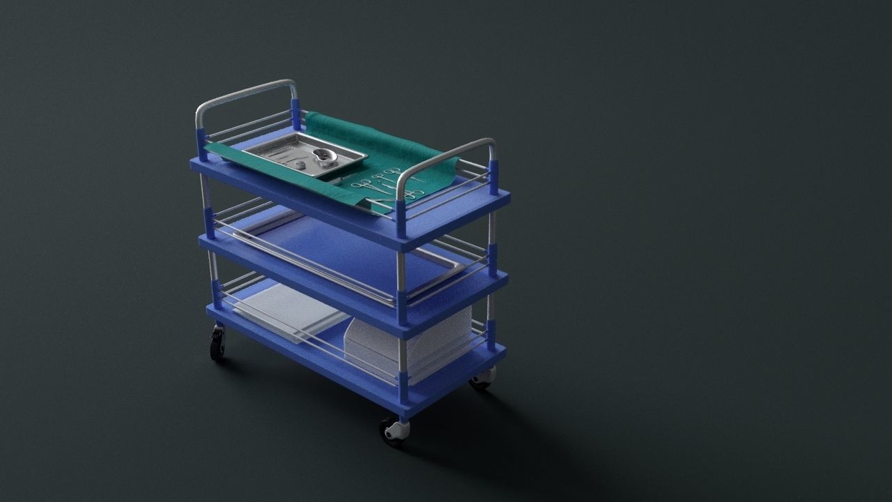 Surgical Instruments - Medical Equipment Collection 3D model_2