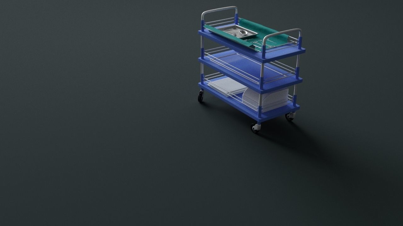 Surgical Instruments - Medical Equipment Collection 3D model_11