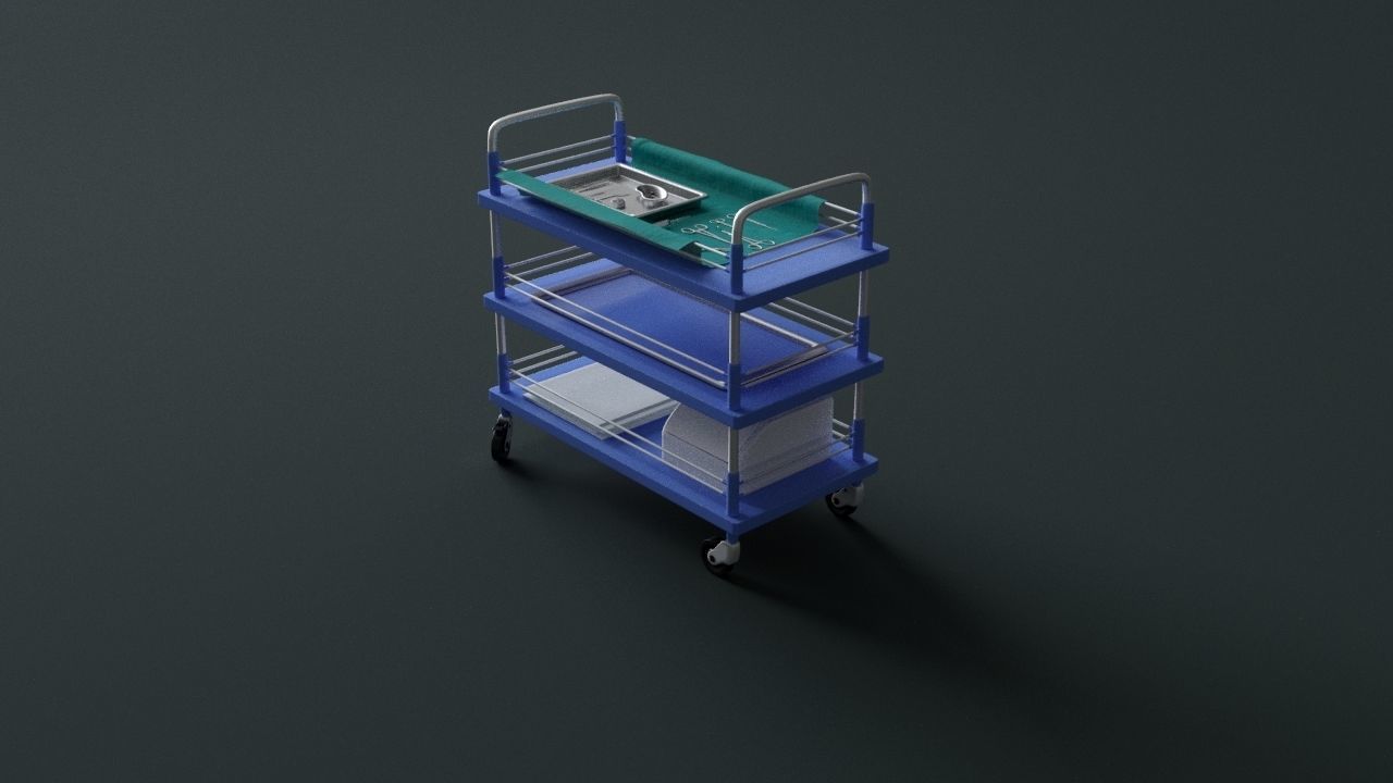 Surgical Instruments - Medical Equipment Collection 3D model_4