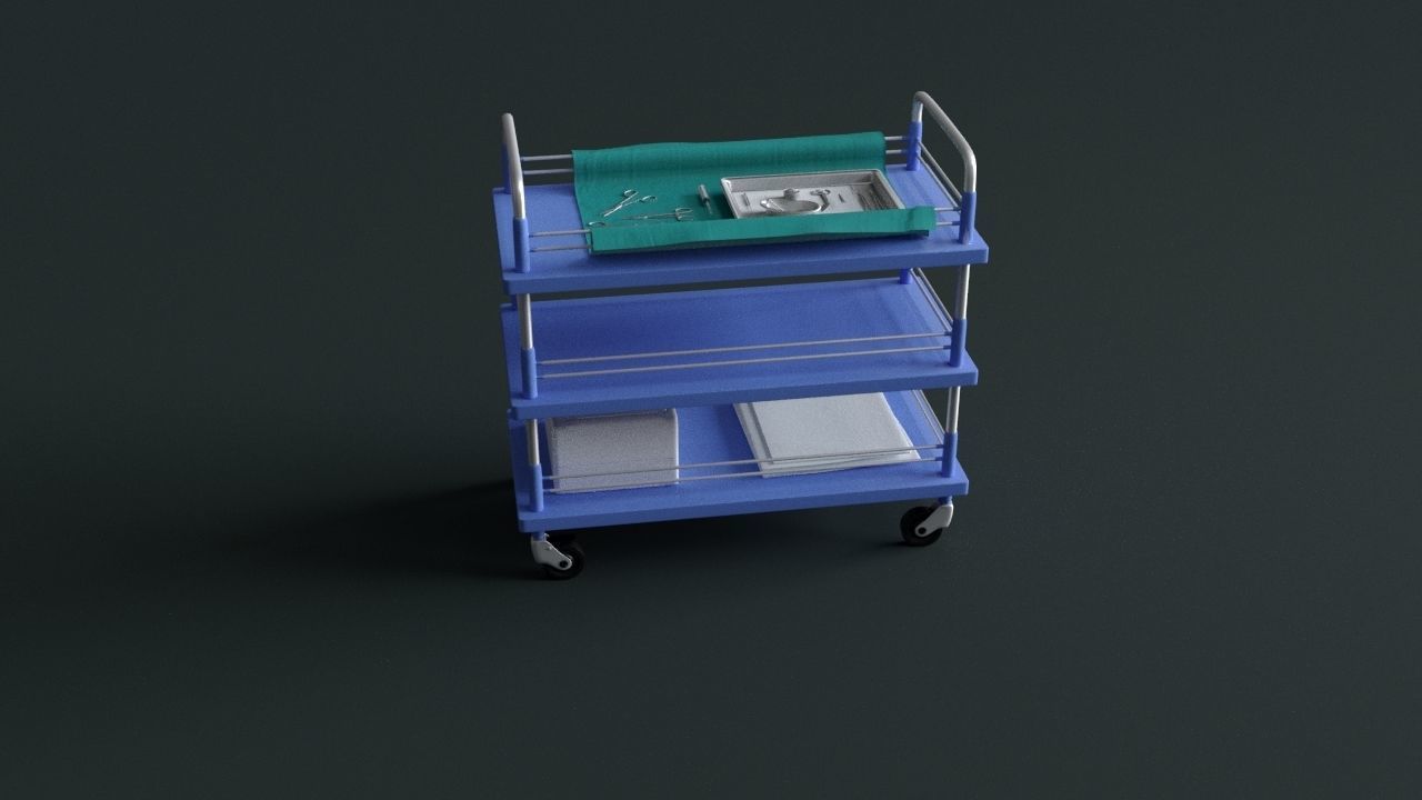 Surgical Instruments - Medical Equipment Collection 3D model_13