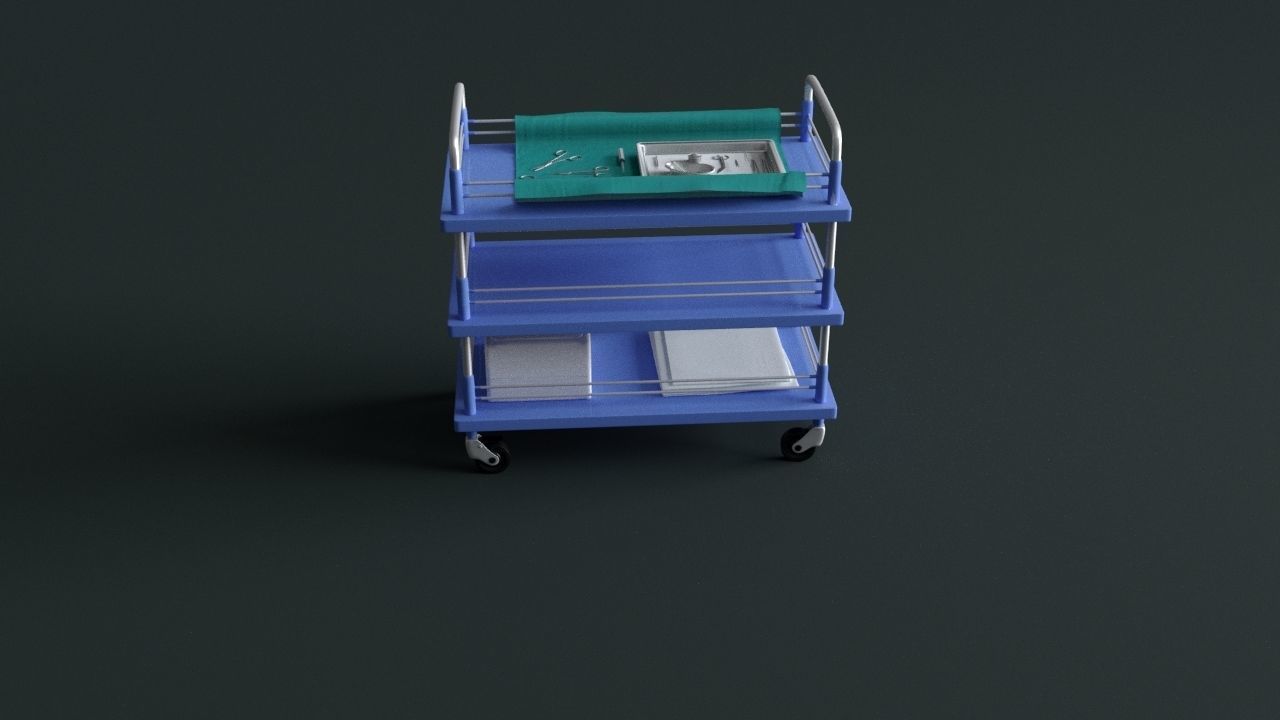 Surgical Instruments - Medical Equipment Collection 3D model_10