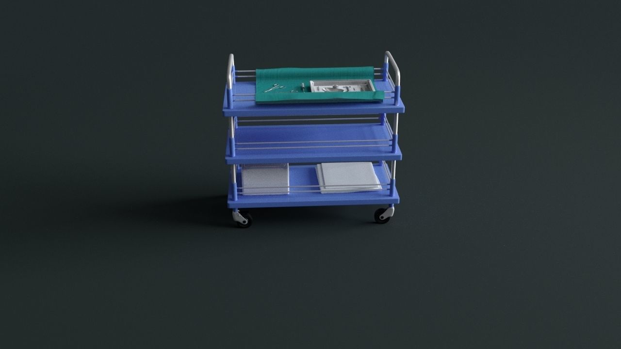 Surgical Instruments - Medical Equipment Collection 3D model_26