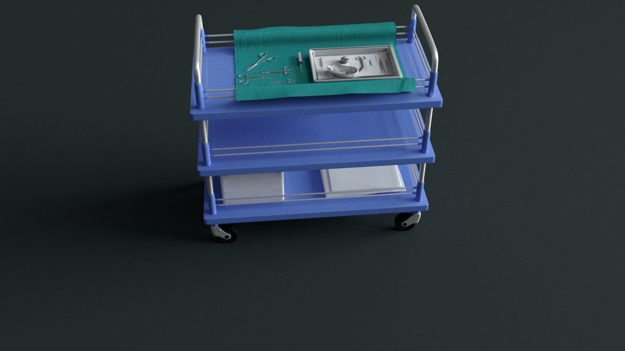 Surgical Instruments - Medical Equipment Collection 3D model_16