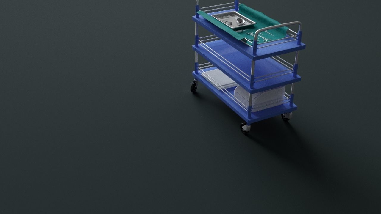 Surgical Instruments - Medical Equipment Collection 3D model_12