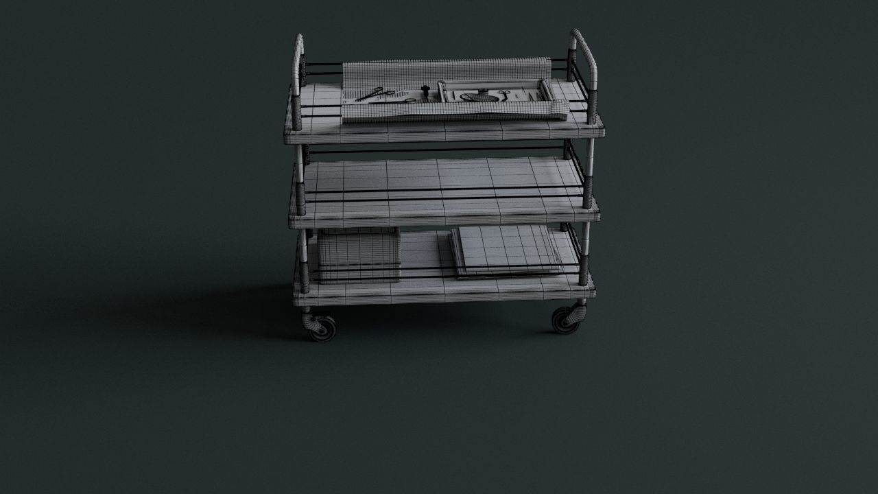 Surgical Instruments - Medical Equipment Collection 3D model_28