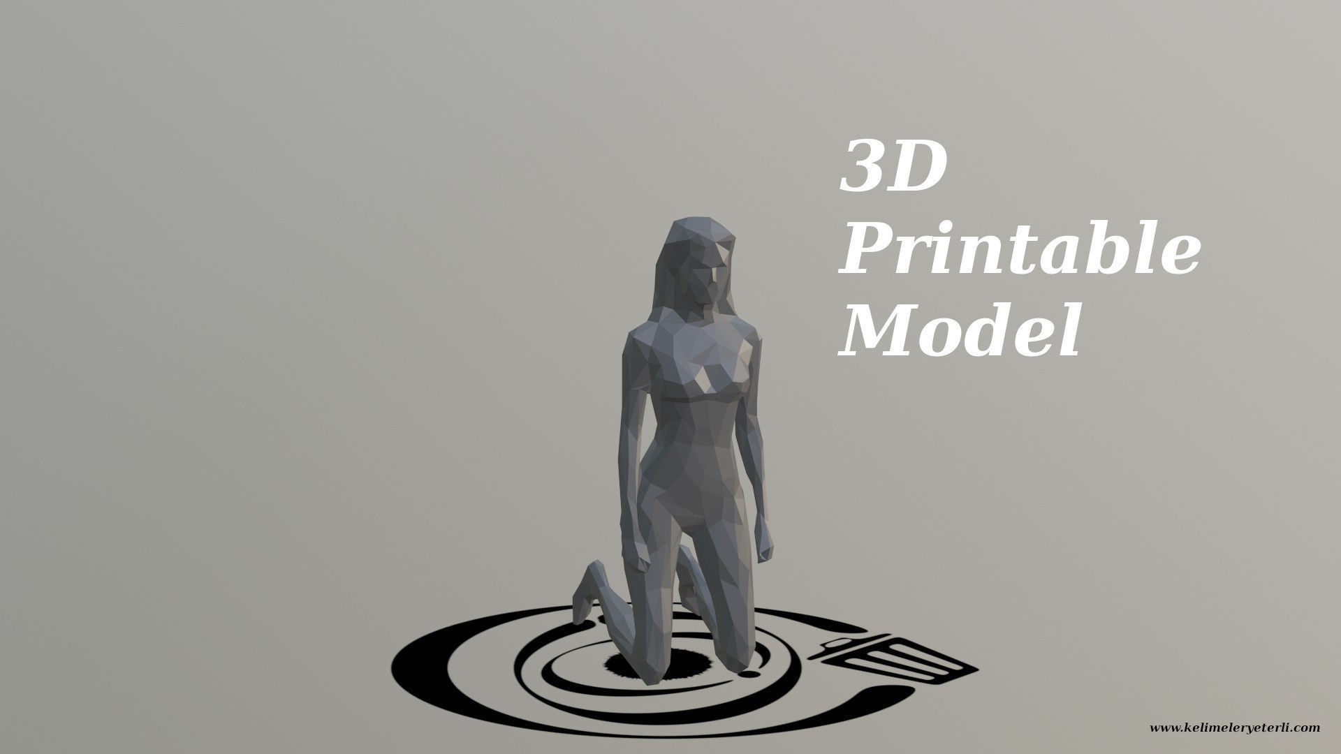 Human 099 LP R Low-poly 3D model_4