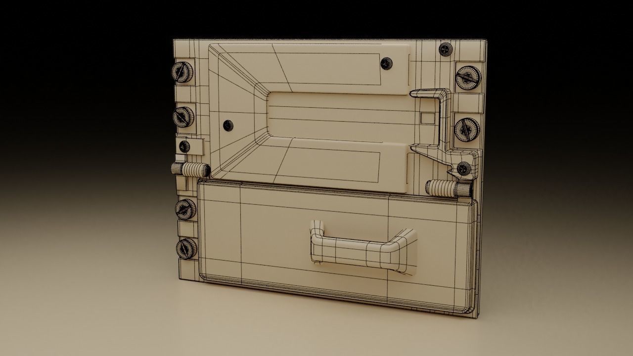 F16 Data Transfer Unit 3D model_2