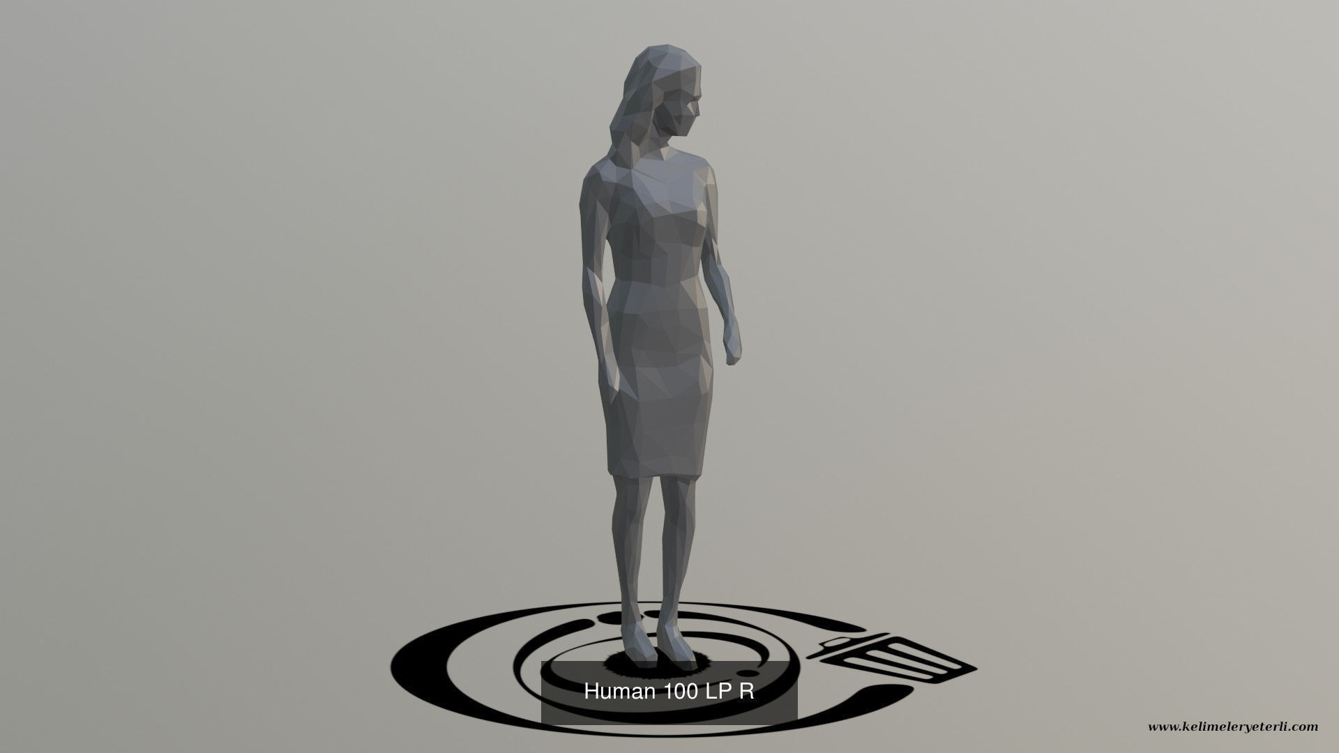 Low Poly People Pack 010 - 10 Pieces R 3D Model Collection_12