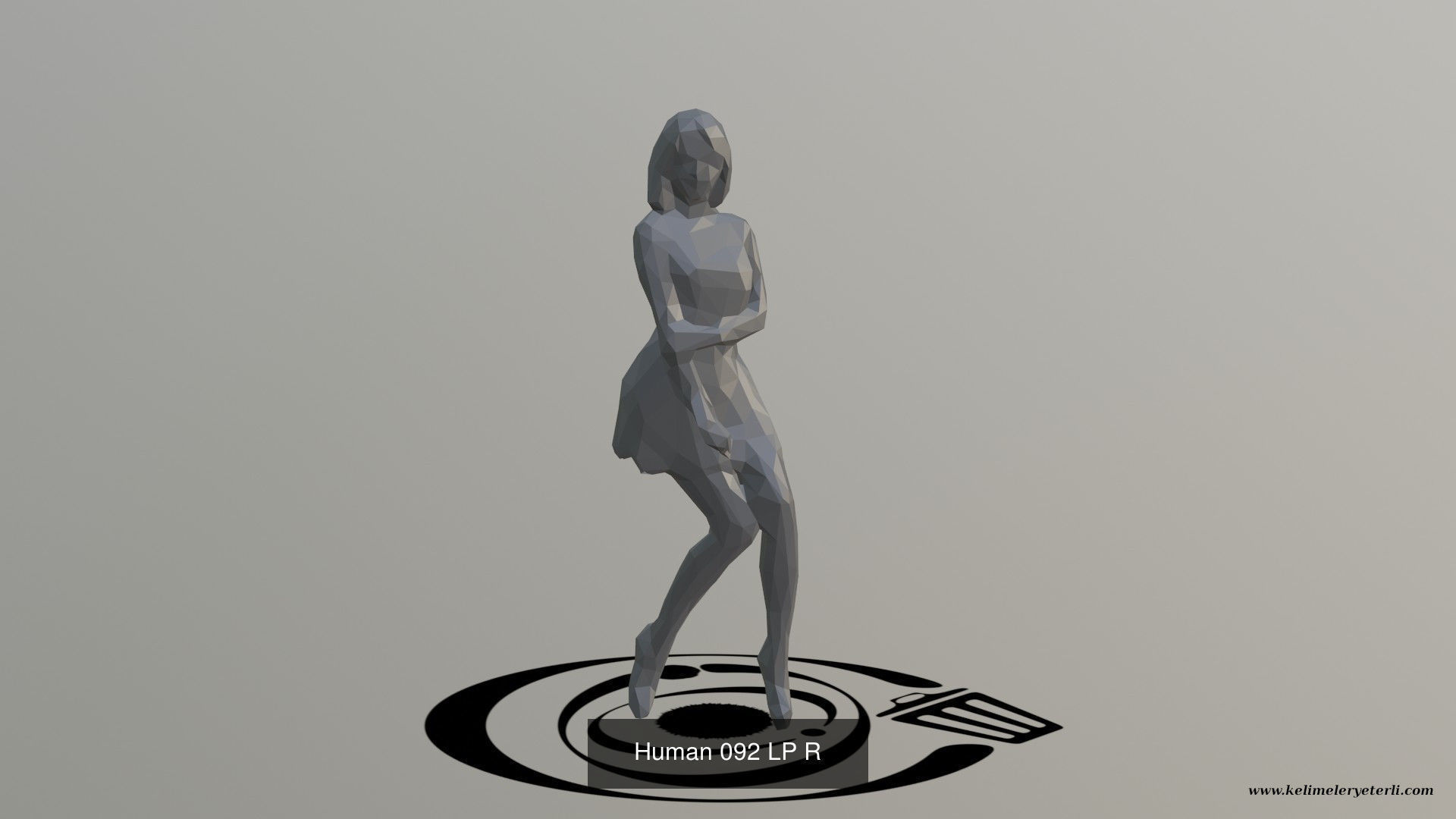 Low Poly People Pack 010 - 10 Pieces R 3D Model Collection_4