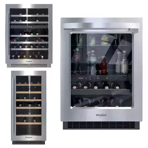 Whirpool Wine Refrigerators 3D model