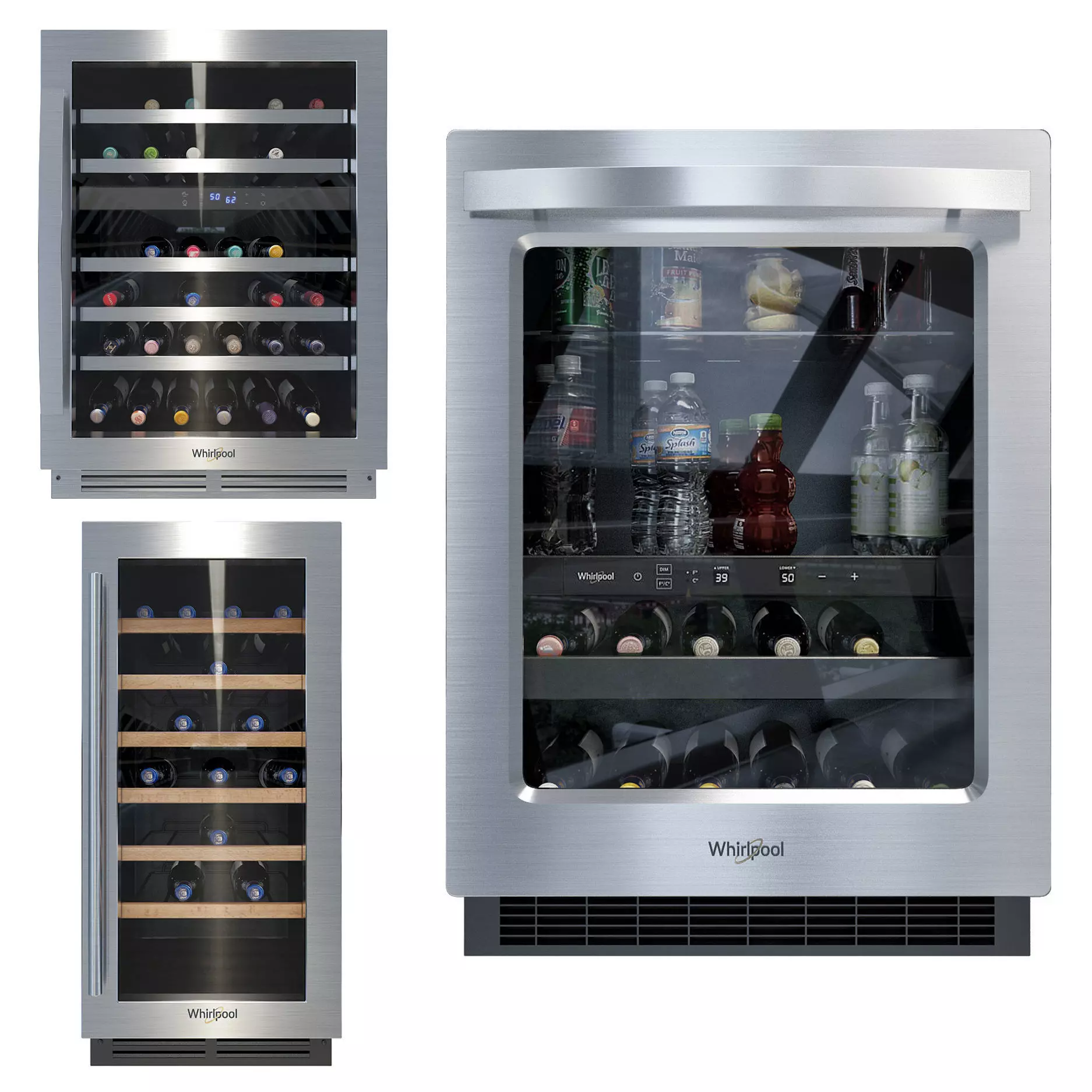 Whirpool Wine Refrigerators 3D model_0