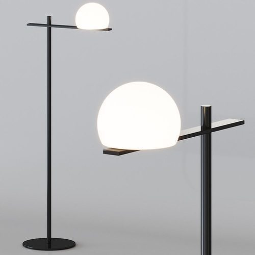 Estiluz - Circ Floor Lamp 3D model