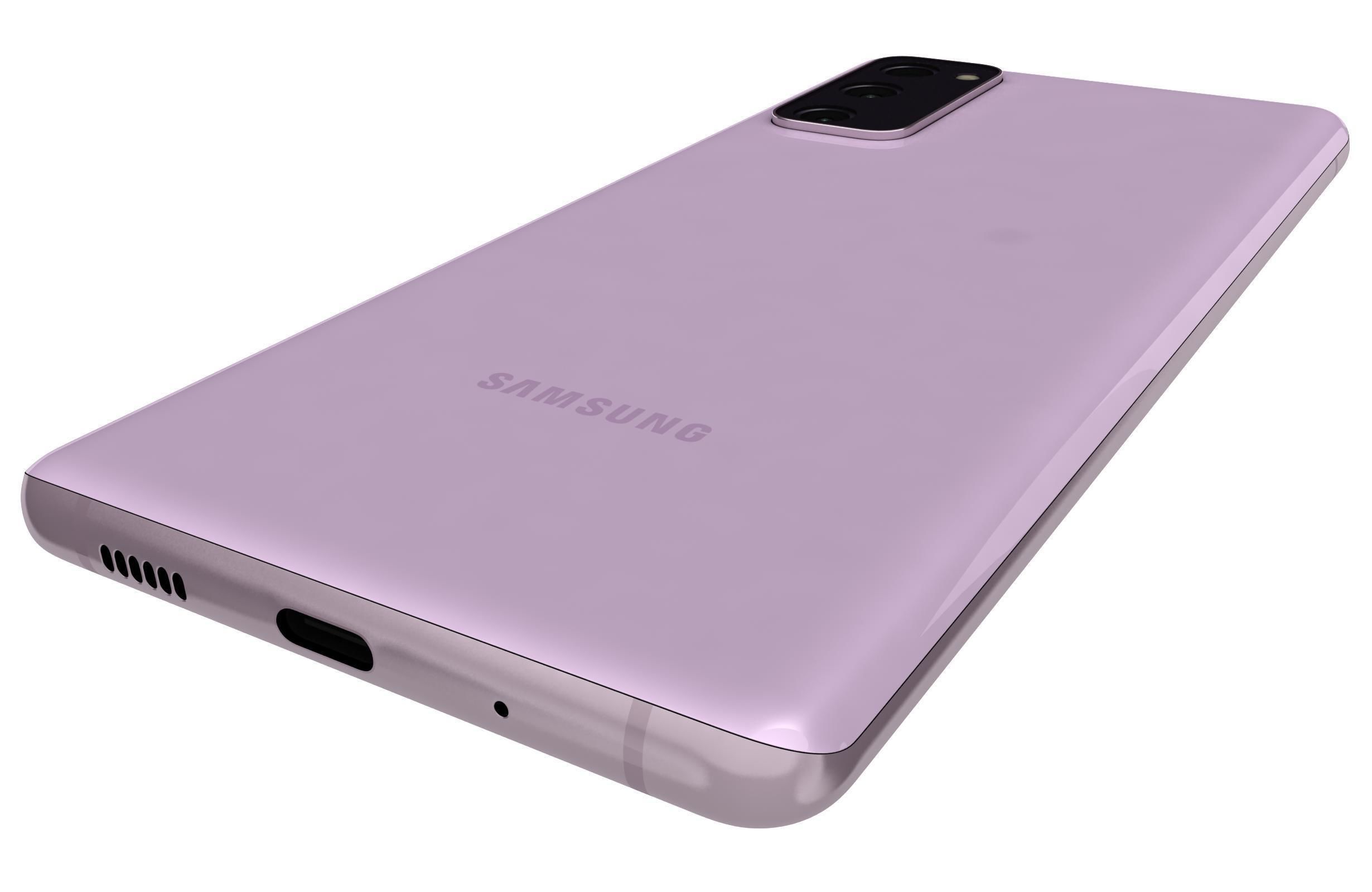 Samsung Galaxy S20 FE Cloud Lavender 3D model_15