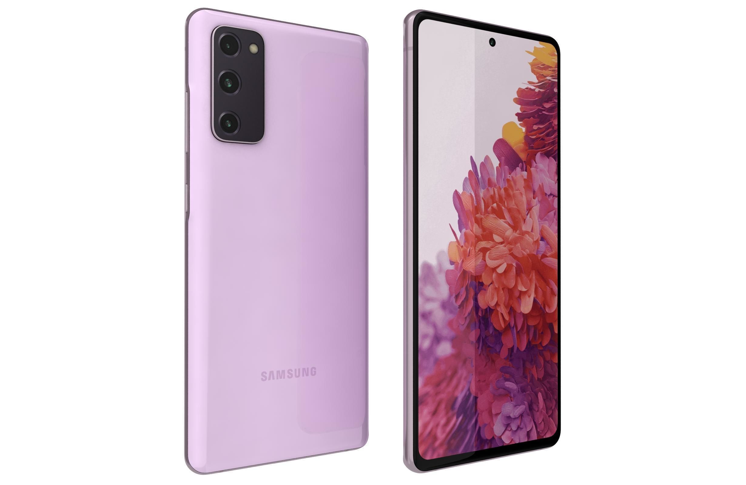 Samsung Galaxy S20 FE Cloud Lavender 3D model_7