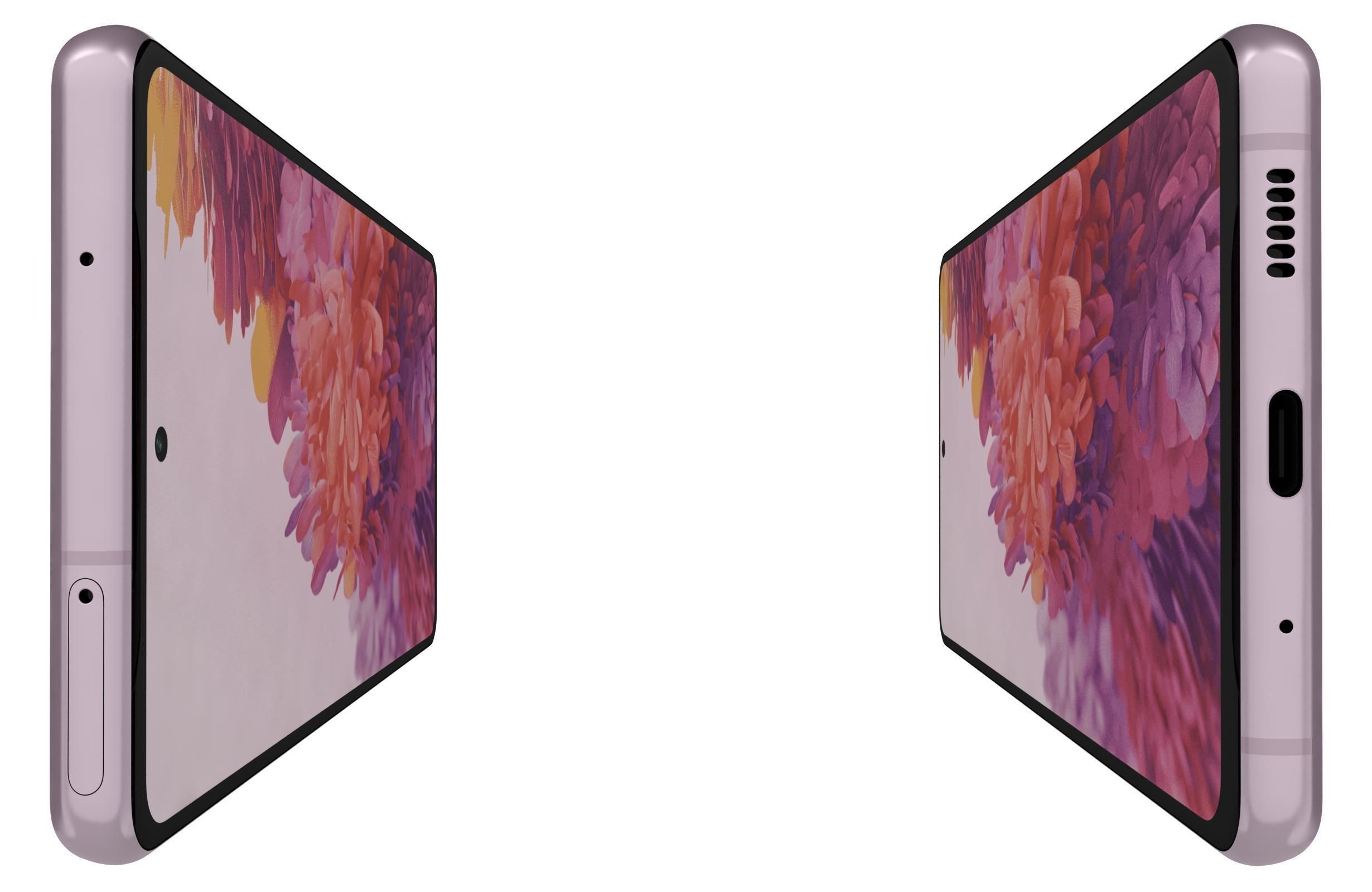 Samsung Galaxy S20 FE Cloud Lavender 3D model_8