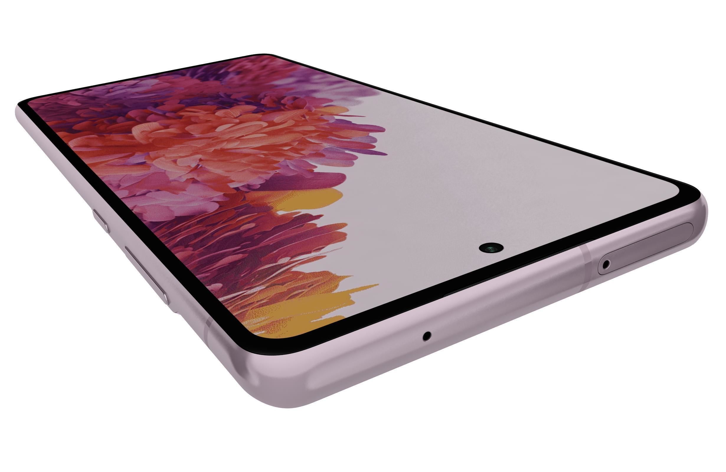 Samsung Galaxy S20 FE Cloud Lavender 3D model_11