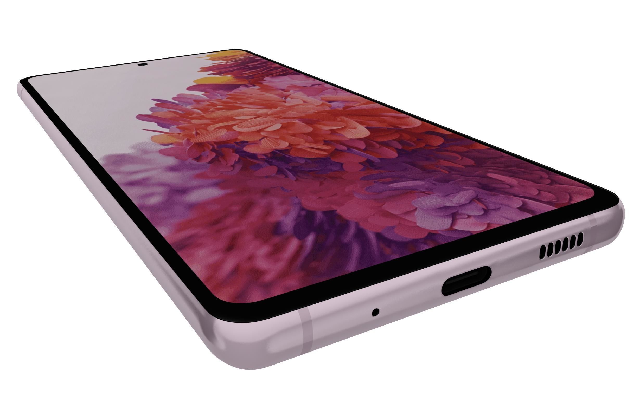 Samsung Galaxy S20 FE Cloud Lavender 3D model_10