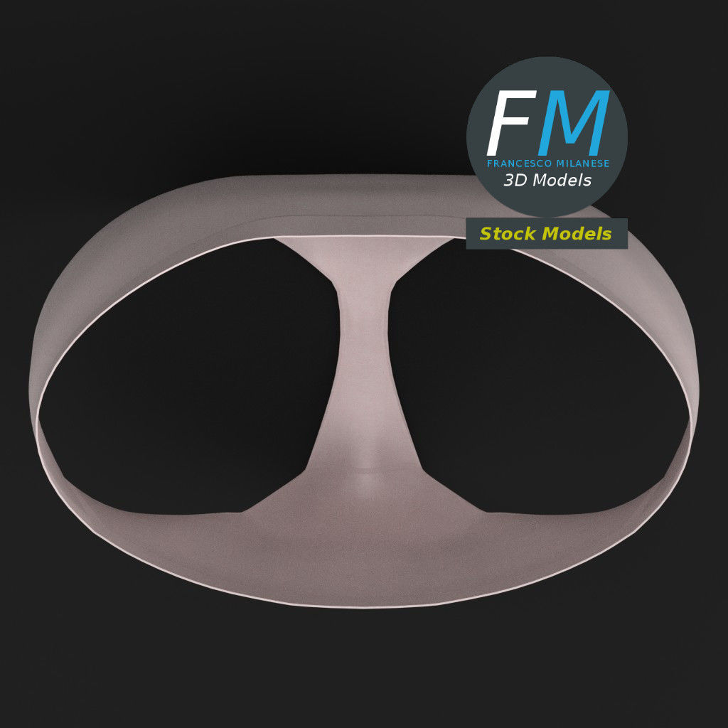 Briefs underwear for men 3D model_6