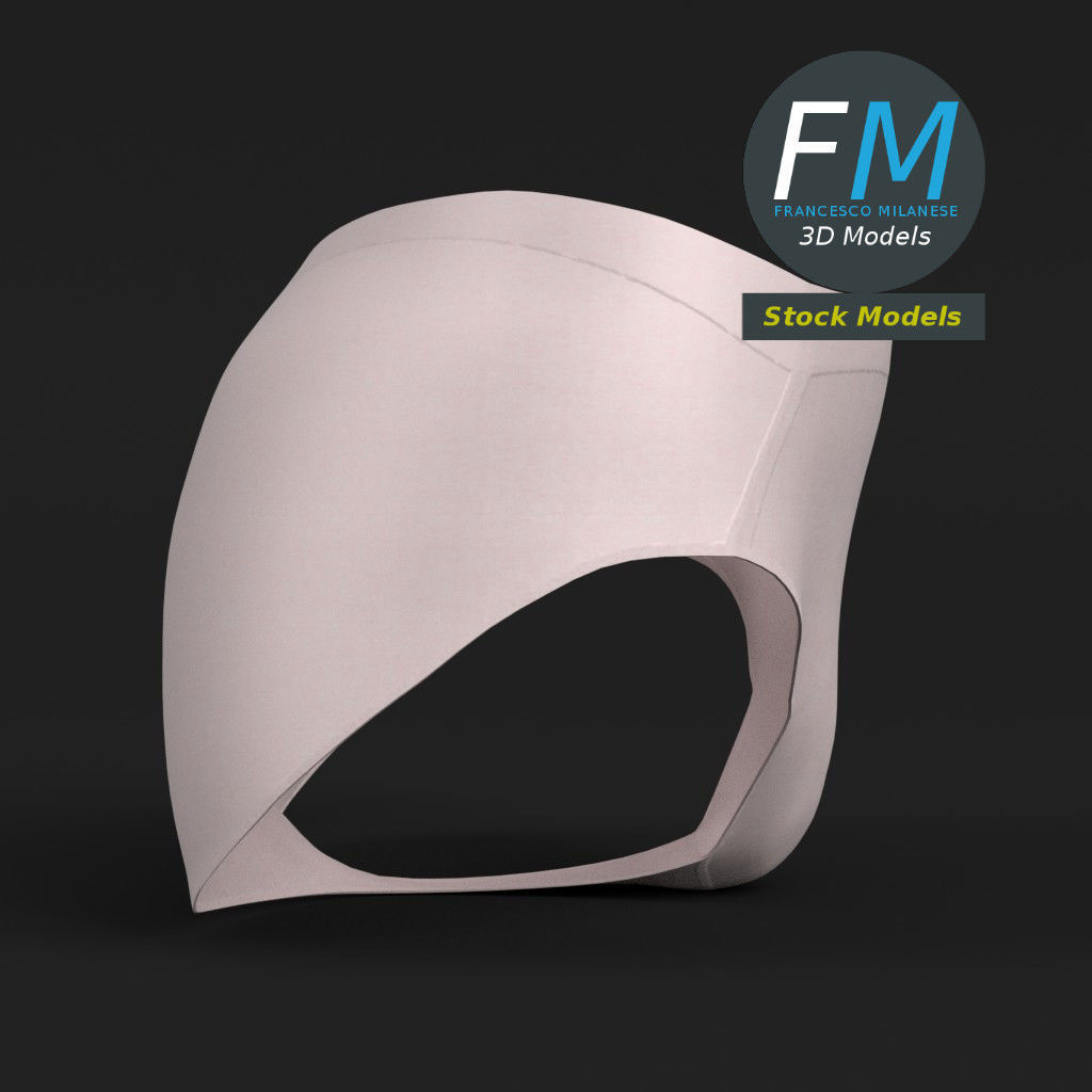 Briefs underwear for men 3D model_4