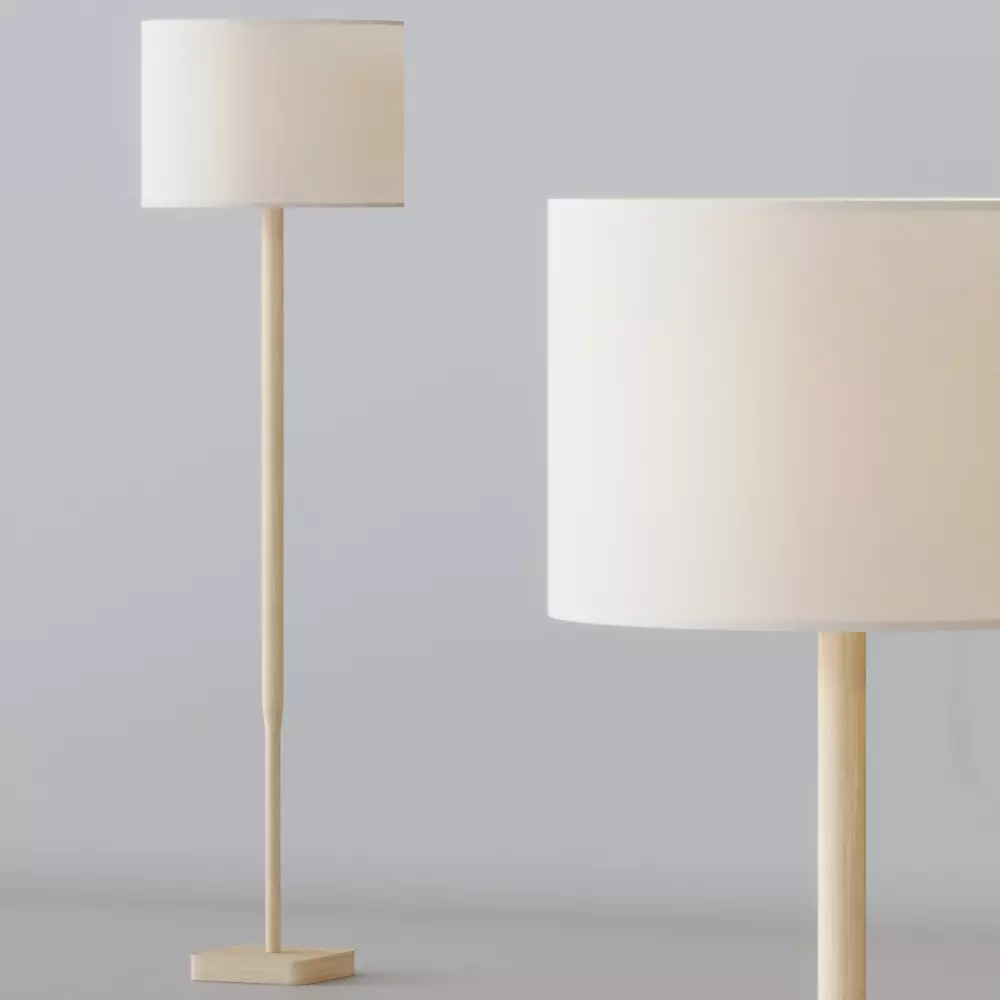 Elden Floor Lamp 3D model_0