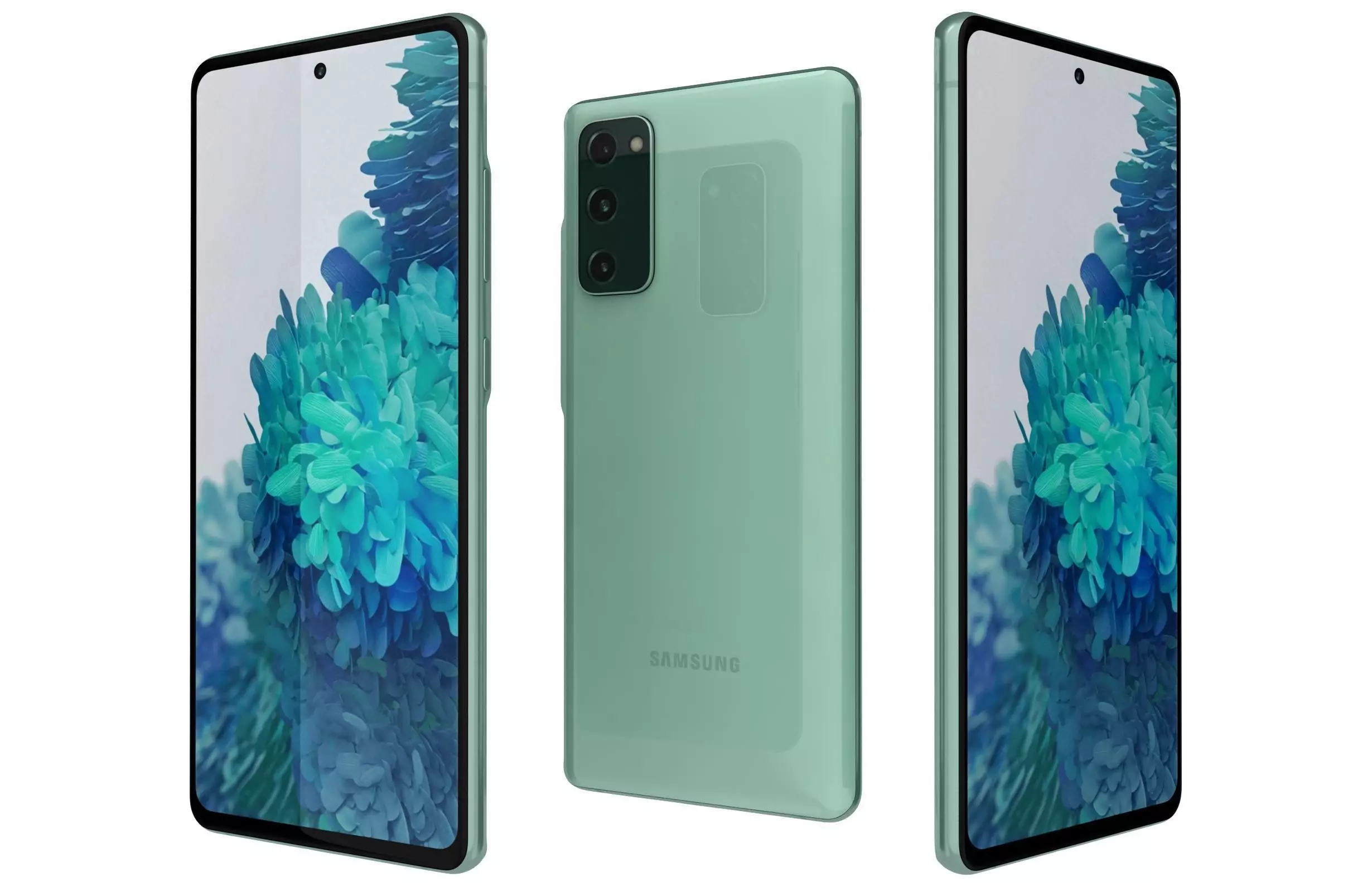 Samsung Galaxy S20 FE Cloud Mint 3D model
