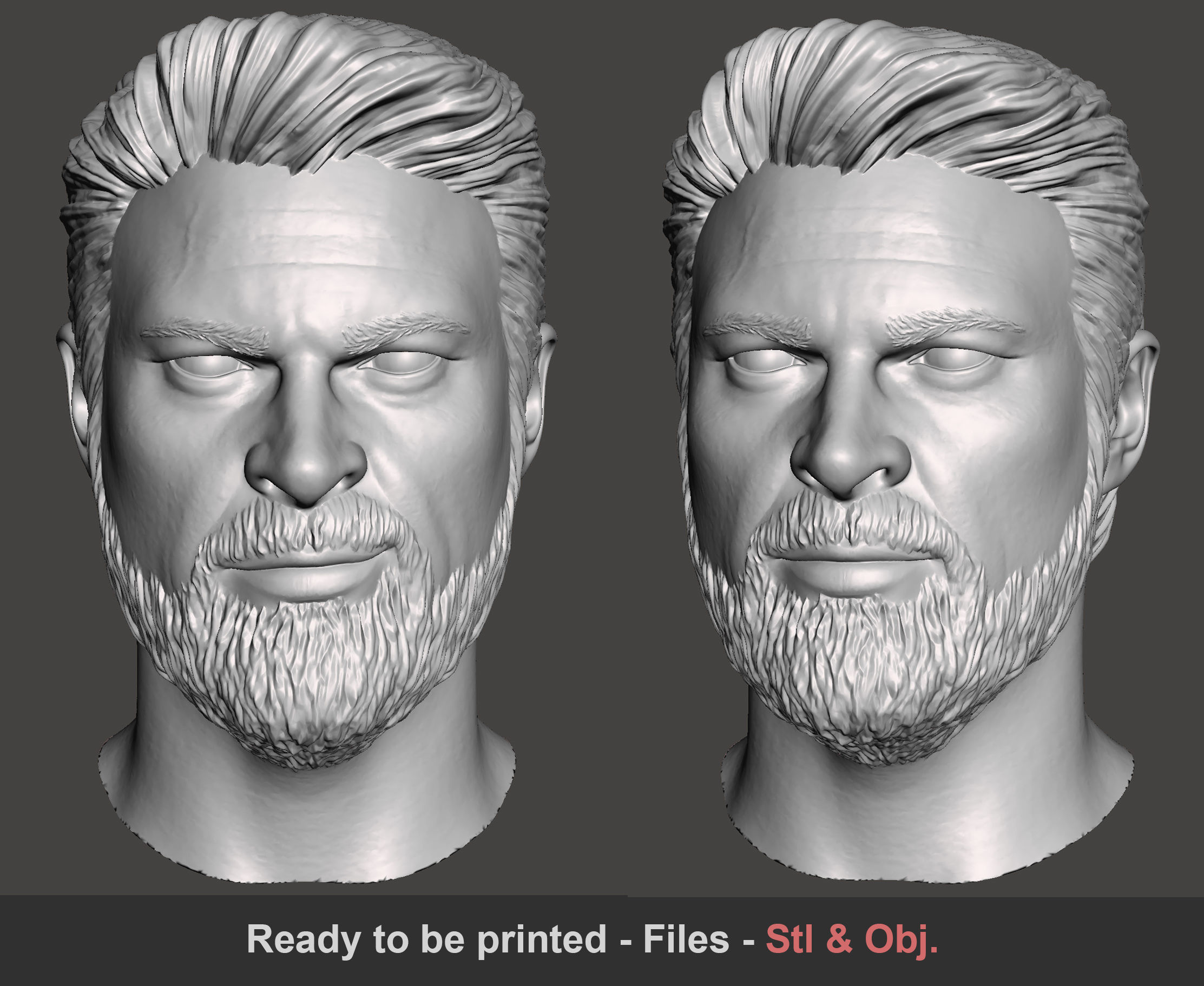 Karl Urban - Butcher 3D print model_2