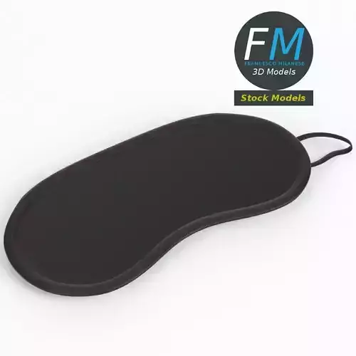 Sleep mask 3D model Sleep mask 3D model