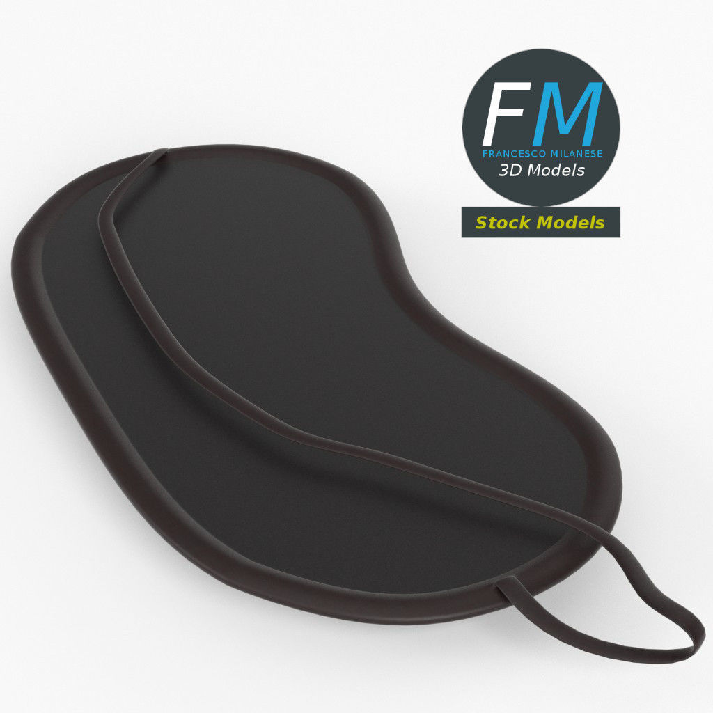 Sleep mask 3D model_2