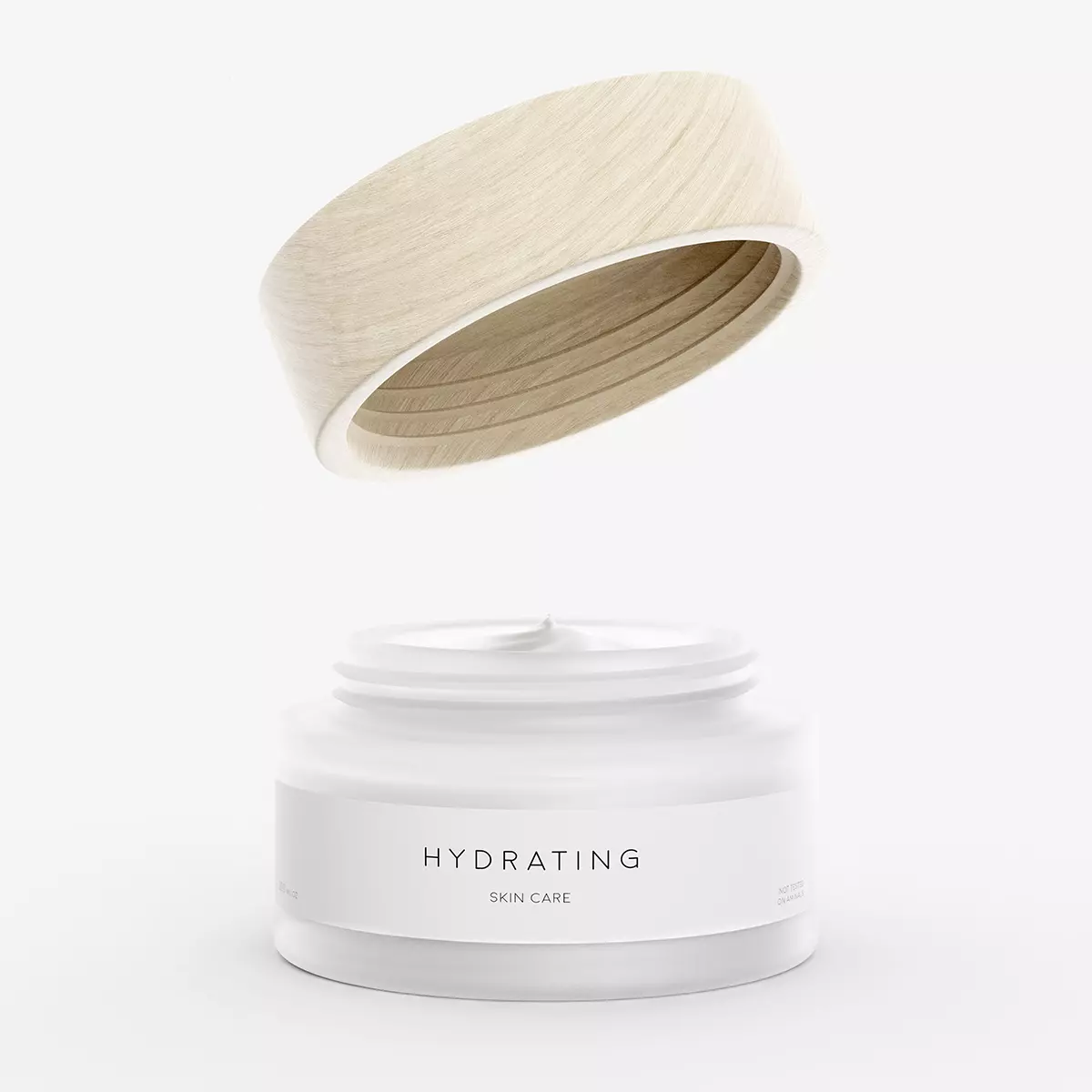 Cosmetics Studio - Moisturizing Cream Full Blender Scene 3D model