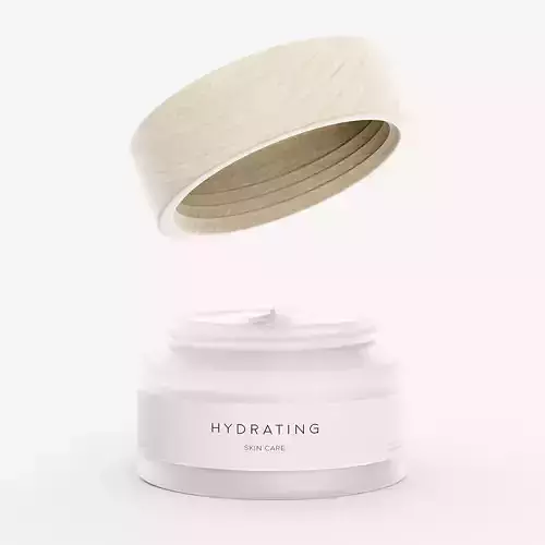 Cosmetics Studio - Moisturizing Cream Full Blender  Scene