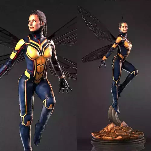The Wasp - Evangeline Lily  3D print model