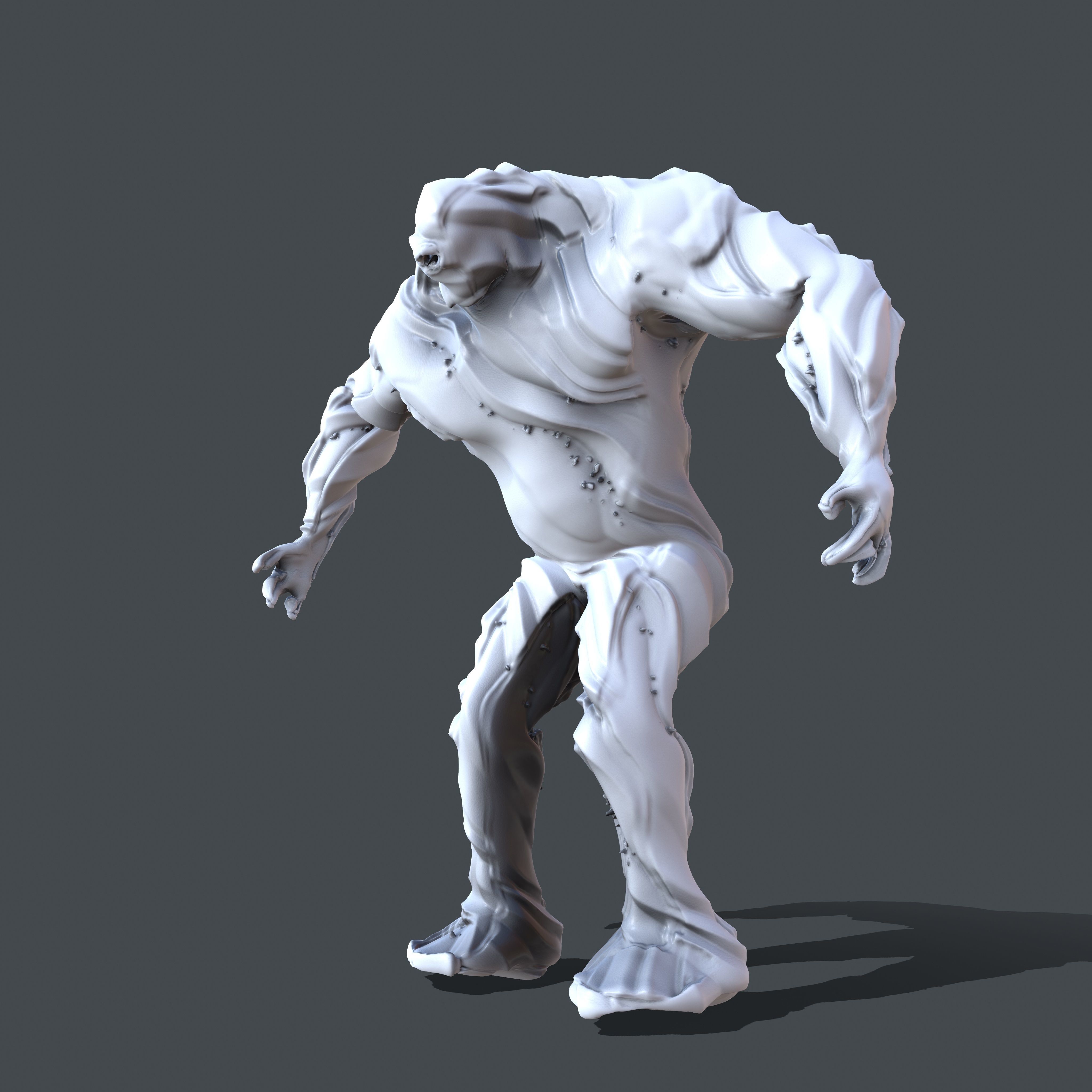 Sand Monster Limited Edition 3D Print Model 3D print model_22