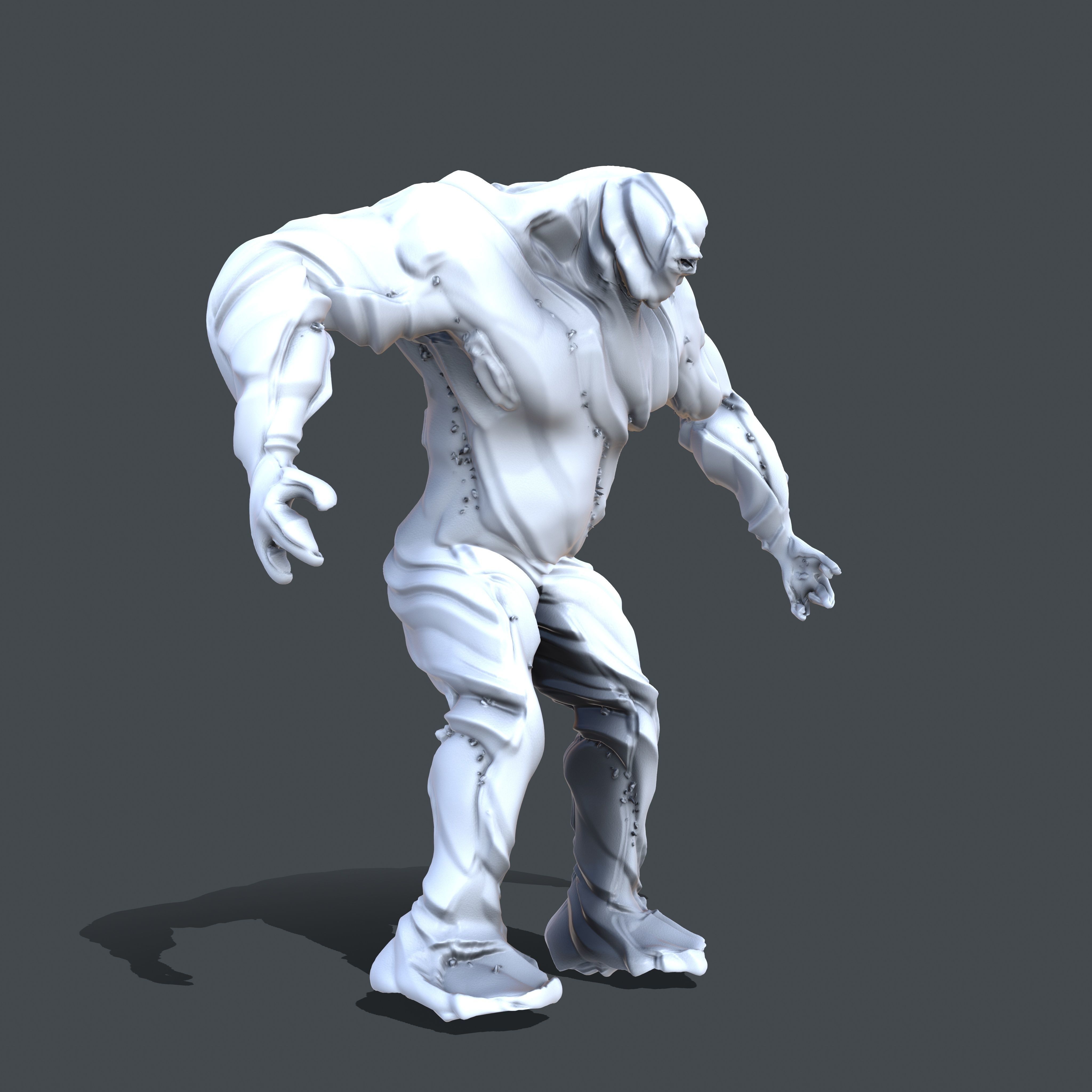Sand Monster Limited Edition 3D Print Model 3D print model_12