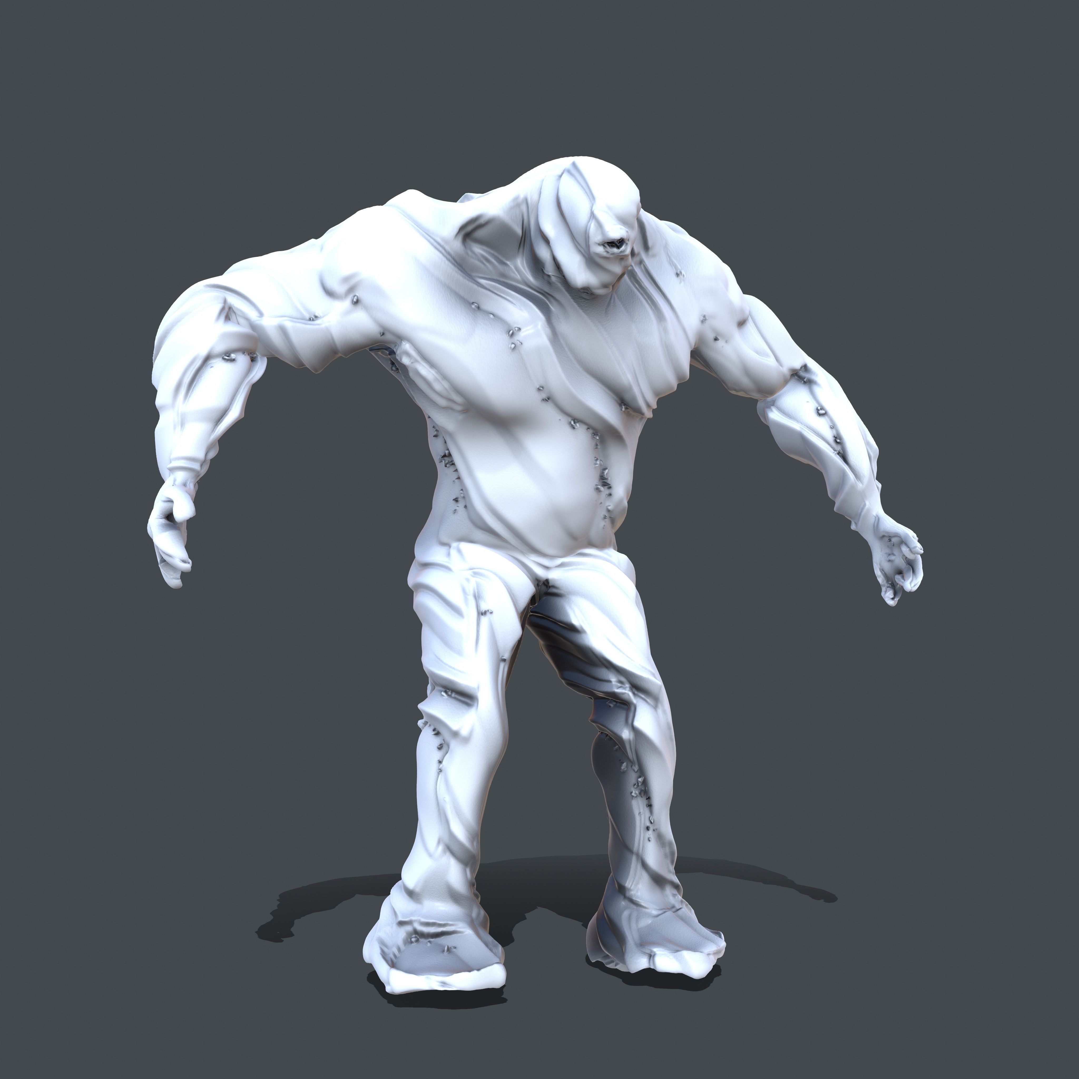 Sand Monster Limited Edition 3D Print Model 3D print model_11