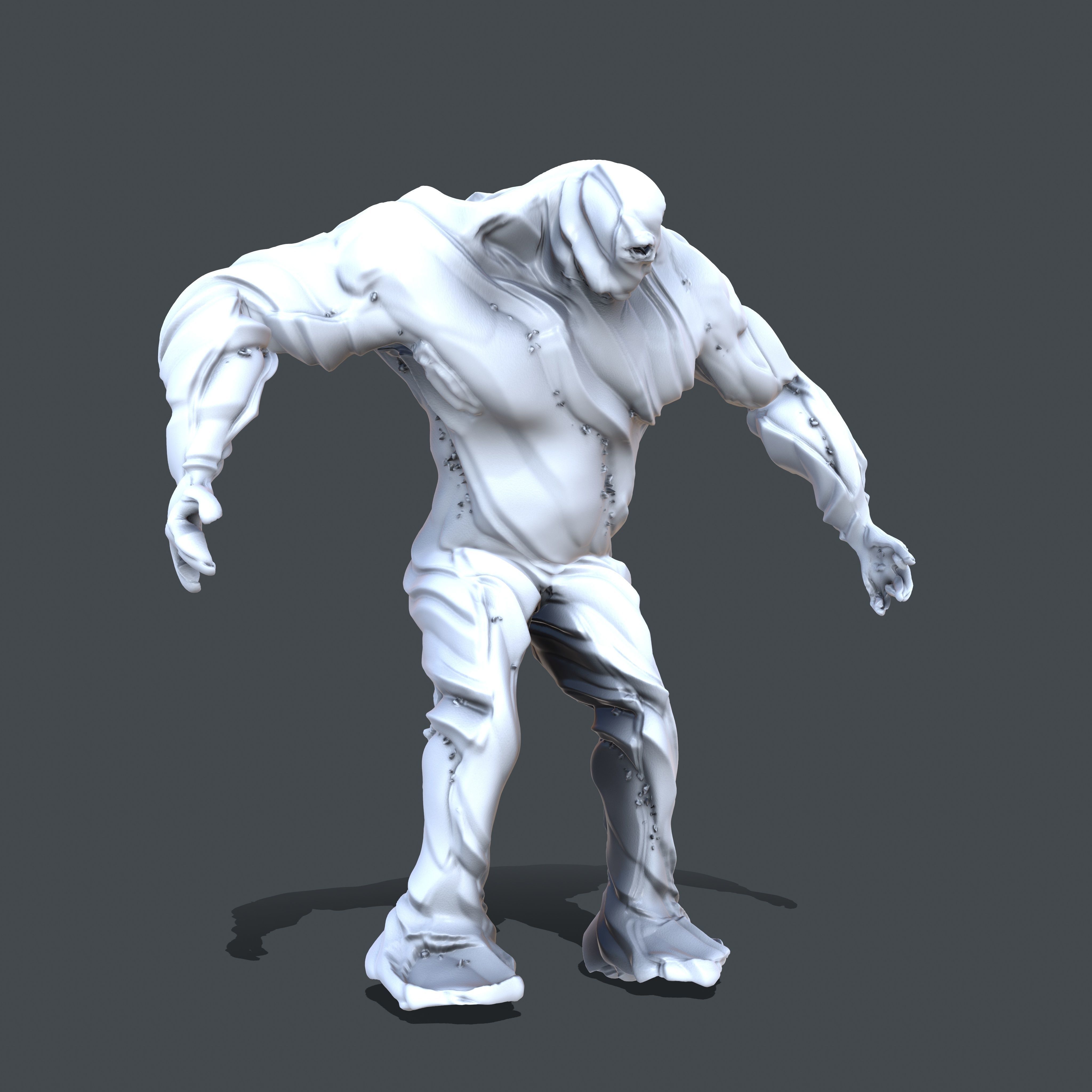 Sand Monster Limited Edition 3D Print Model 3D print model_14