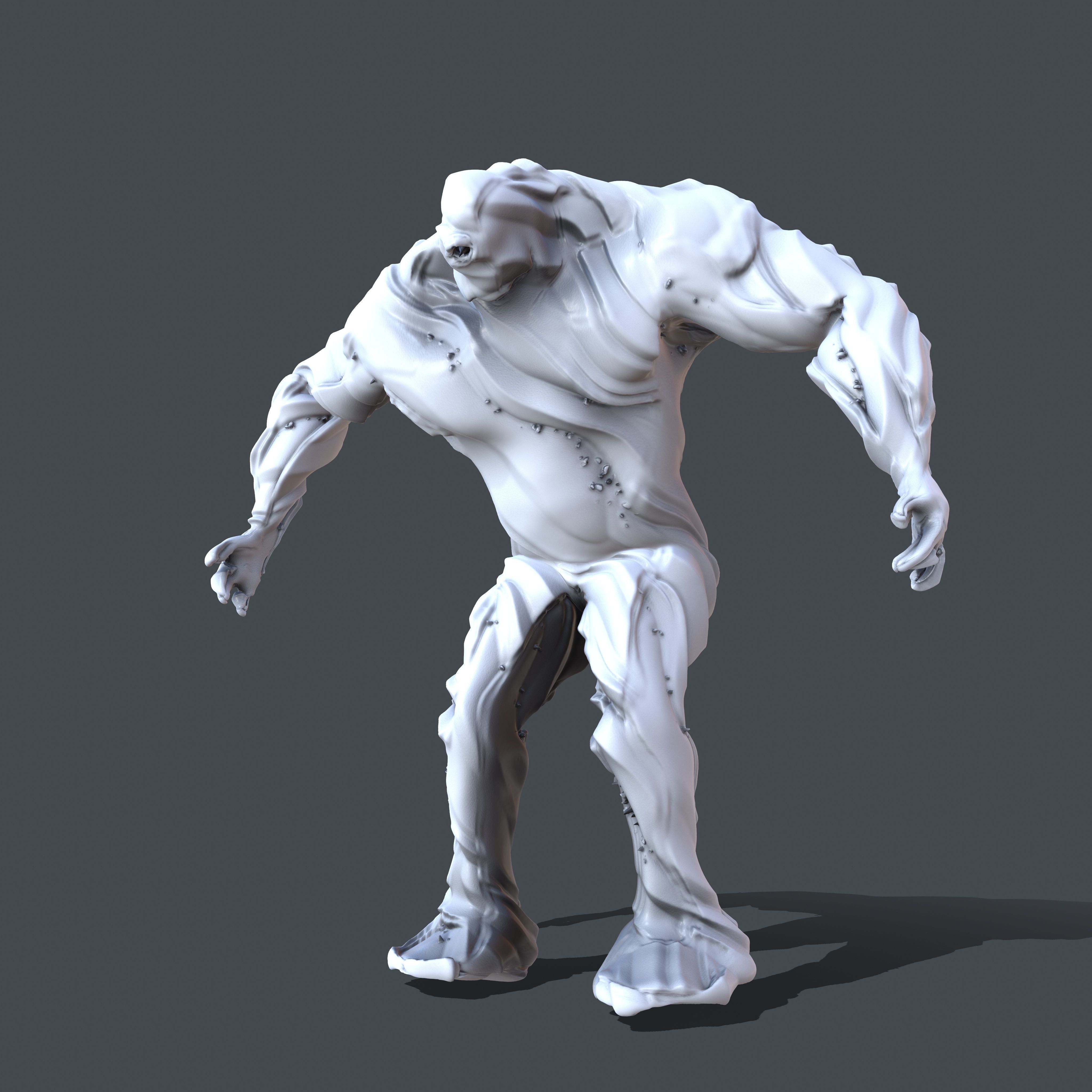 Sand Monster Limited Edition 3D Print Model 3D print model_21