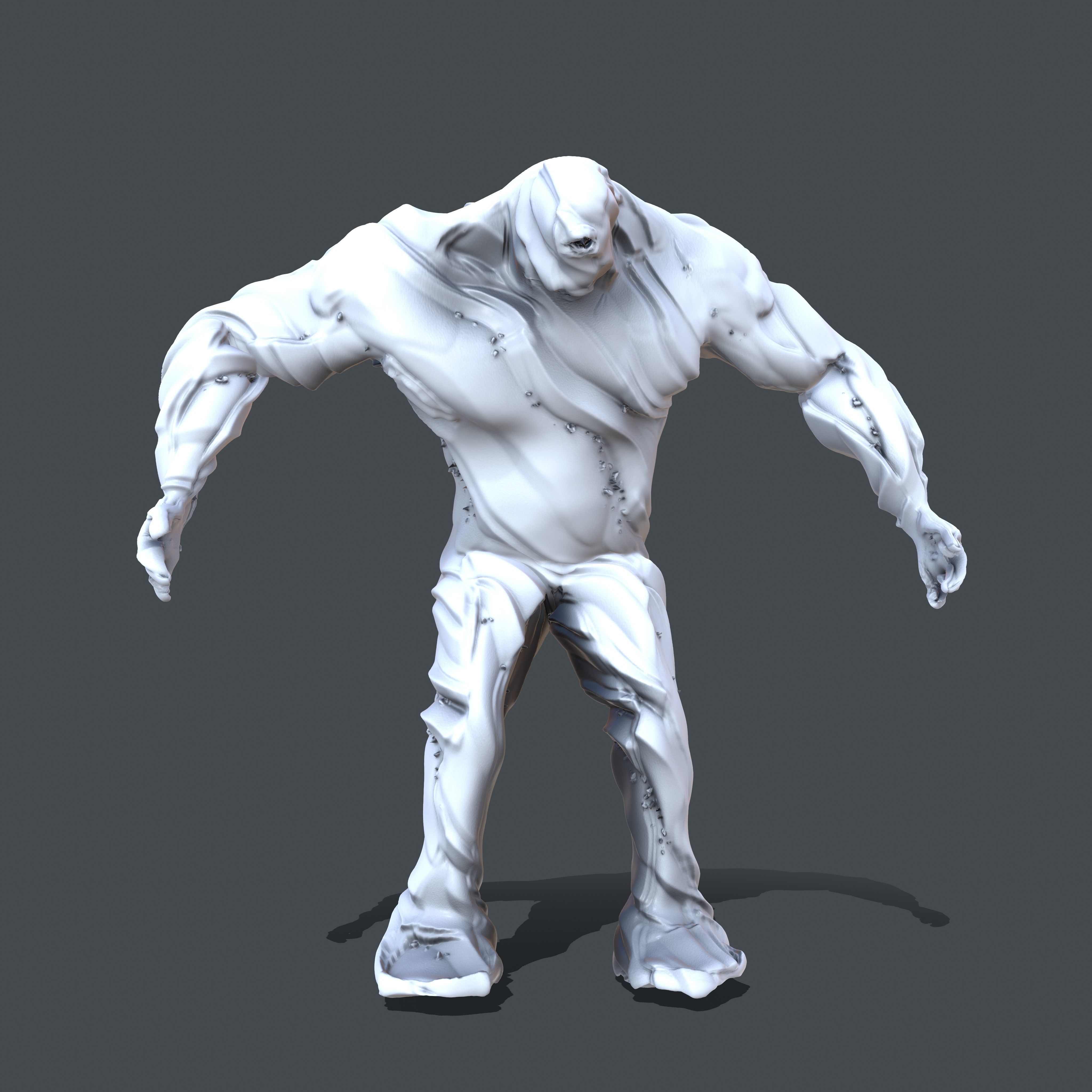 Sand Monster Limited Edition 3D Print Model 3D print model_13