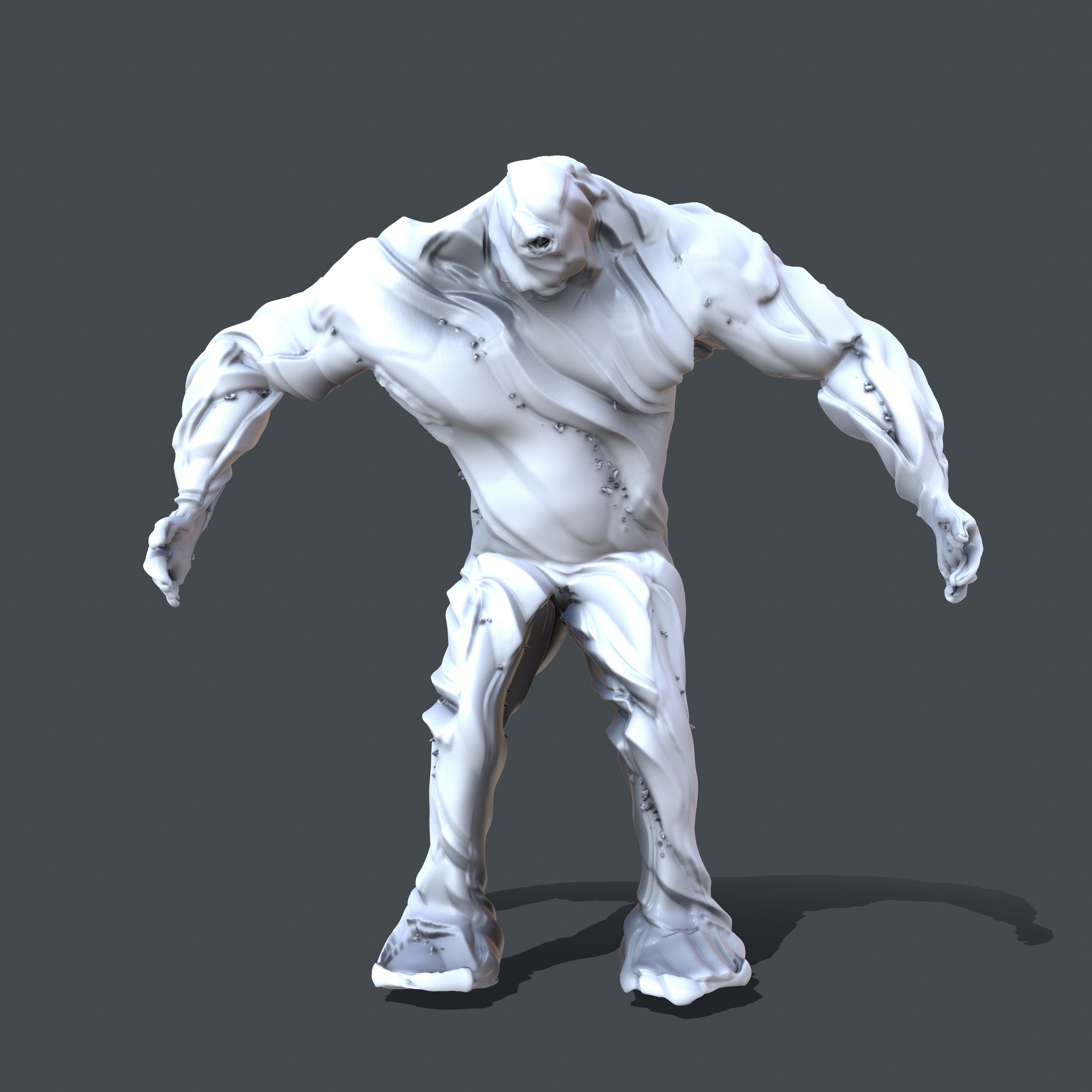 Sand Monster Limited Edition 3D Print Model 3D print model_19