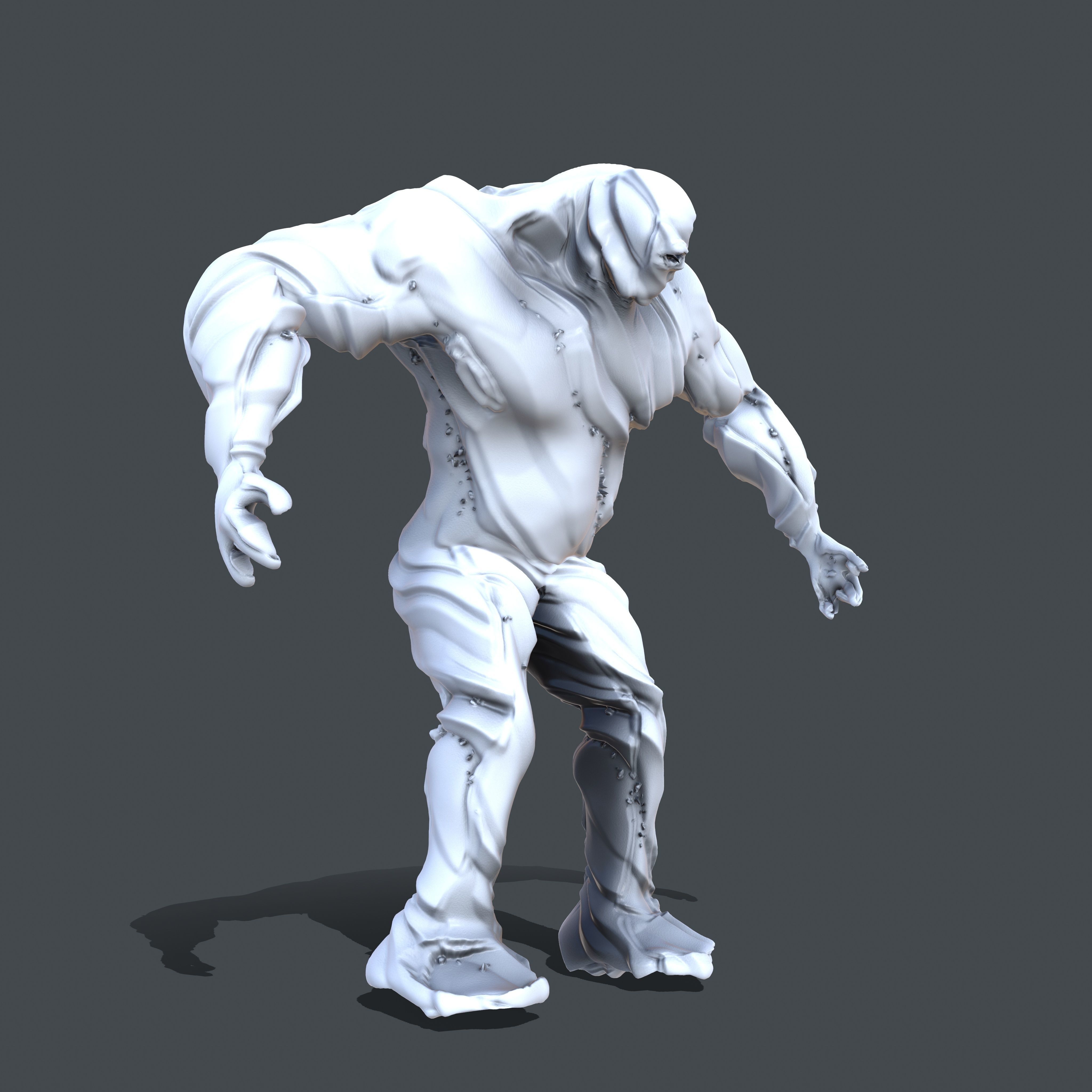 Sand Monster Limited Edition 3D Print Model 3D print model_9