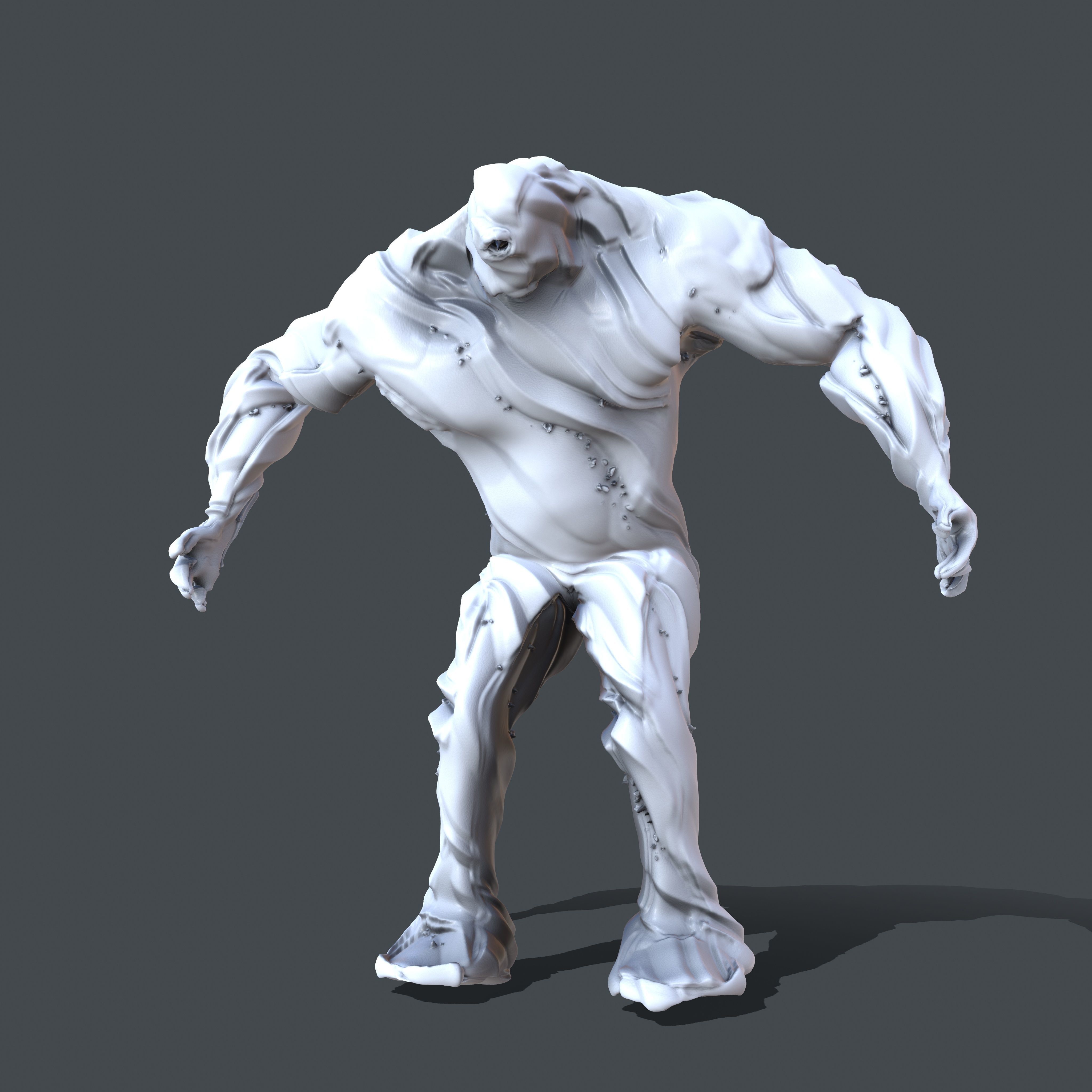 Sand Monster Limited Edition 3D Print Model 3D print model_24