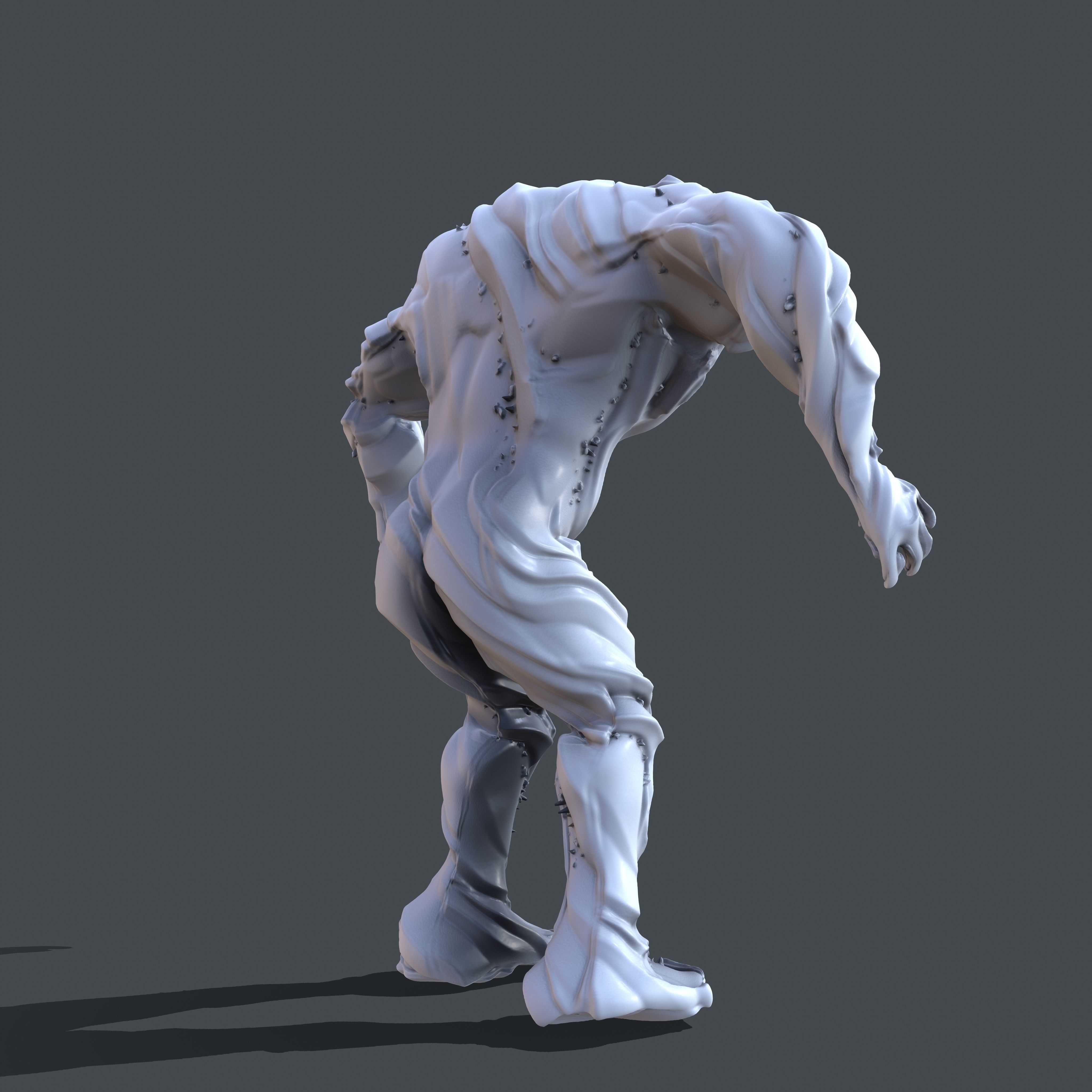 Sand Monster Limited Edition 3D Print Model 3D print model_34