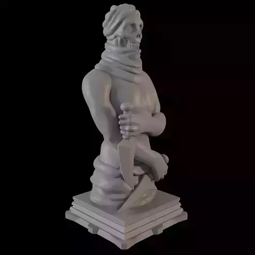 Fate Zero Assassin Class Chess Piece 3D print model