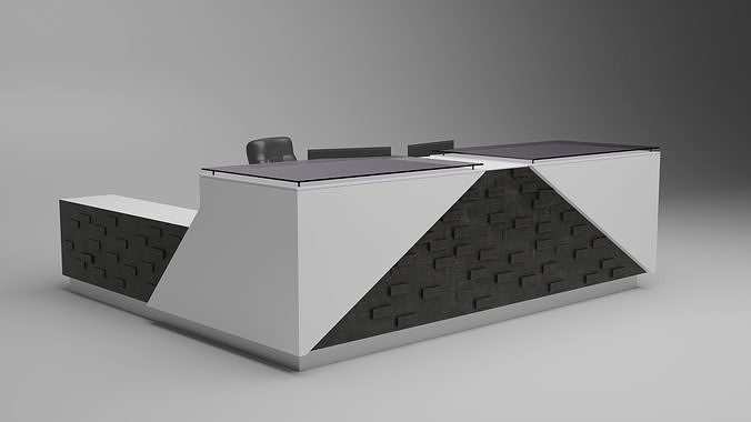 Reception Desk 3D model
