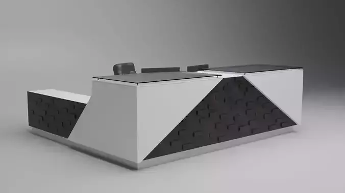 Reception Desk 3D model