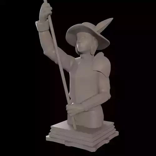 Fate Zero Lancer Class Chess Piece 3D print model